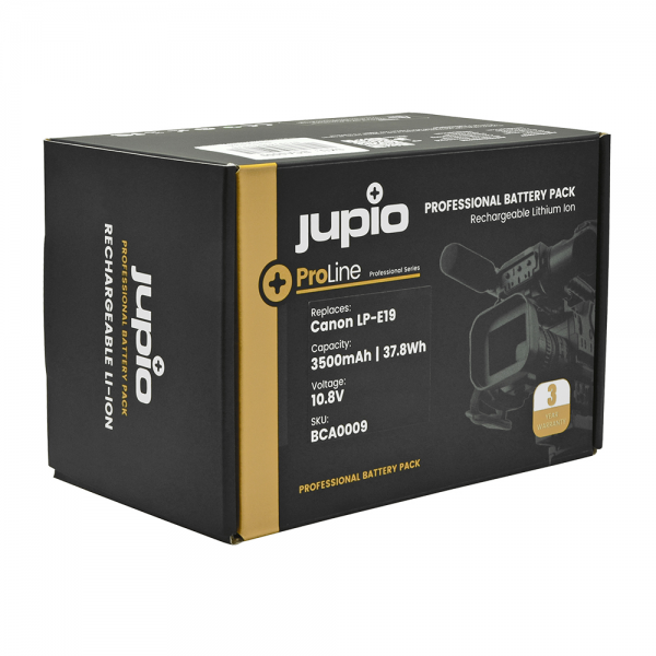 Jupio Μπαταρία Proline LP-E19 για Canon 10.8V 3500mA (37.8Wh) Μπαταρίες Φωτ.Μηχανών για Canon