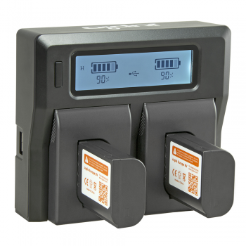 Jupio Dedicated Duo Charger for Panasonic DMW-BLK22 Φορτιστές Φωτογραφικών μηχανών Panasonic