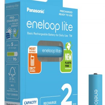 Panasonic Eneloop Lite AAA Ni-MH 550mAh 1.2V 2τμχ
