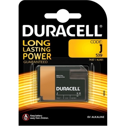 Duracell Αλκαλική Μπαταρία J/4LR61 6V 1τμχ