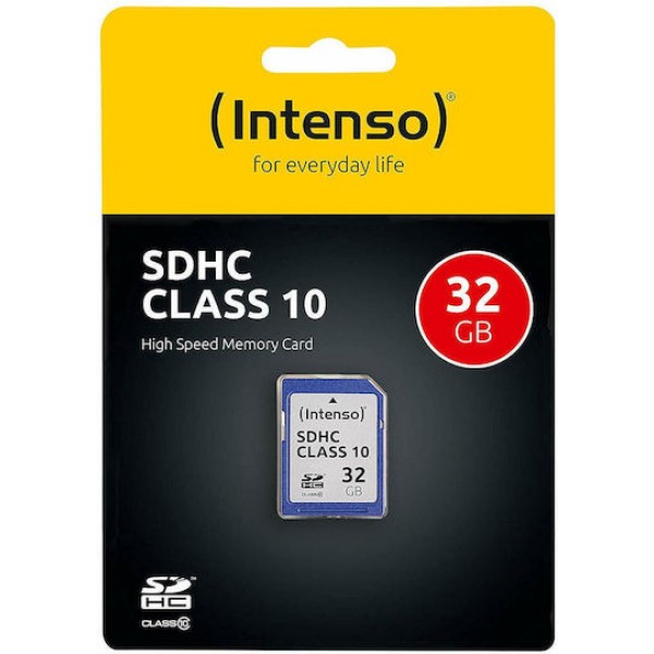 Intenso SDHC 32GB Class 10 High Speed SD Card Intenso SDHC 32GB Class 10 High Speed SD Card