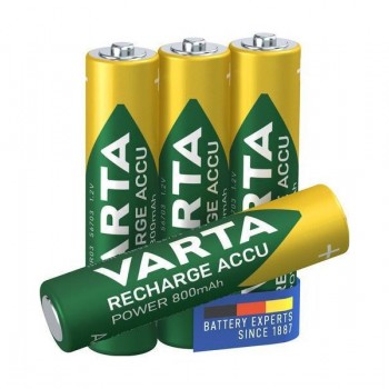 Varta Ready To Use AAA Ni-MH 800mAh 1.2V 4τμχ Μπαταρίες Επαναφορτιζόμενες