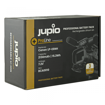 Jupio Μπαταρία ProLine LP-E6NH για Canon 2130 mAh Μπαταρίες Φωτ.Μηχανών για Canon