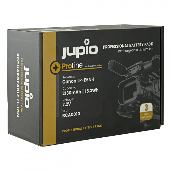 Jupio Μπαταρία ProLine LP-E6NH για Canon 2130 mAh Μπαταρίες Φωτ.Μηχανών για Canon