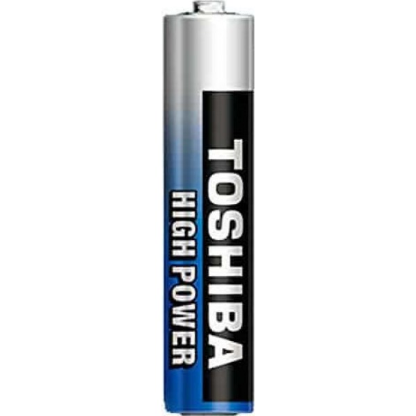 Toshiba High Power Αλκαλικές Μπαταρίες AAA 1.5V 4τμχ  Μπαταρίες Αλκαλικές