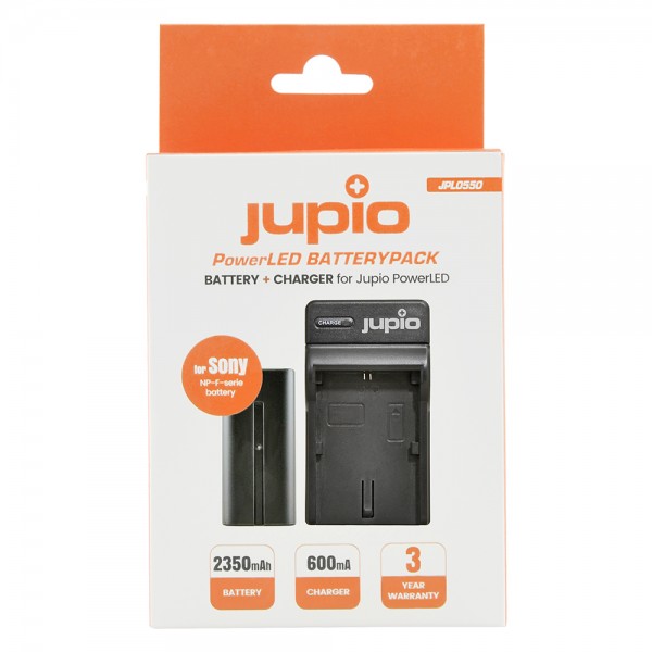Jupio PowerLED Batterypack F550 + Charger Φορτιστές Φωτογραφικών μηχανών Sony Jupio PowerLED Batterypack F550 + Charger Φορτιστές Φωτογραφικών μηχανών Sony
