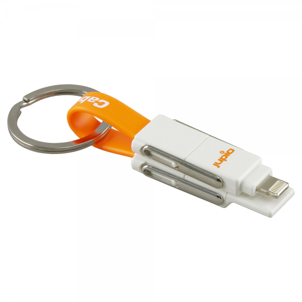 Jupio CableBuddy 6 in 1 Keyring Cable USB Καλώδια - Αντάπτορες Πρίζας