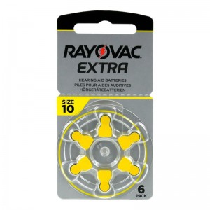 RAYOVAC Batterie 10 Extra Advanced PR70 6 pcs