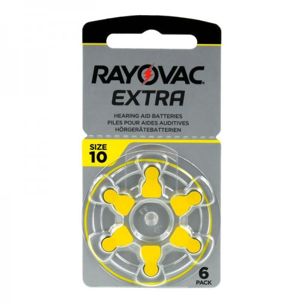 RAYOVAC Batterie 10 Extra Advanced PR70 6 pcs