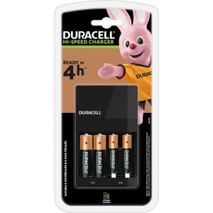 Duracell CEF14 Φορτιστής Ni-MH Σετ με 2x AA 1300mAh και 2x AAA 750mAh