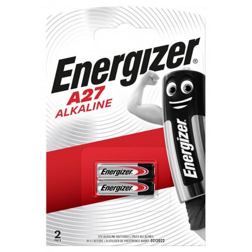 Energizer Μπαταρία Α27 Alkaline 12V (2τμχ)