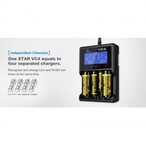 XTAR VC4 Li-Ion Battery Charger