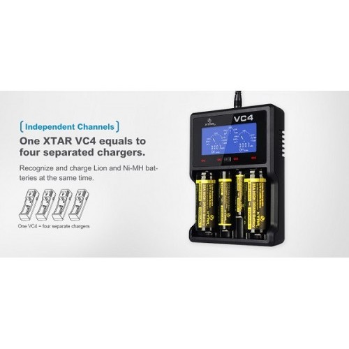 XTAR VC4 Li-Ion Battery Charger