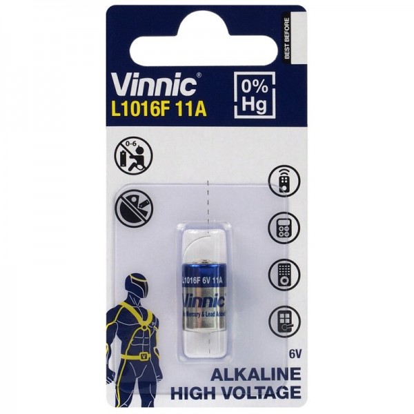 Vinnic Μπαταρία MN11 Alkaline 6V (1τμχ) Μπαταρίες Αλκαλικές