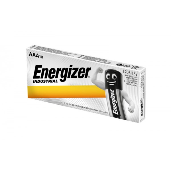 Energizer Industrial LR03/AAΑ Alkaline Battery (10τμχ)