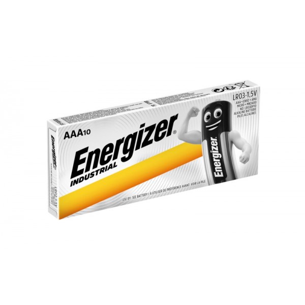 Energizer Industrial LR03/AAΑ Alkaline Battery (10τμχ)