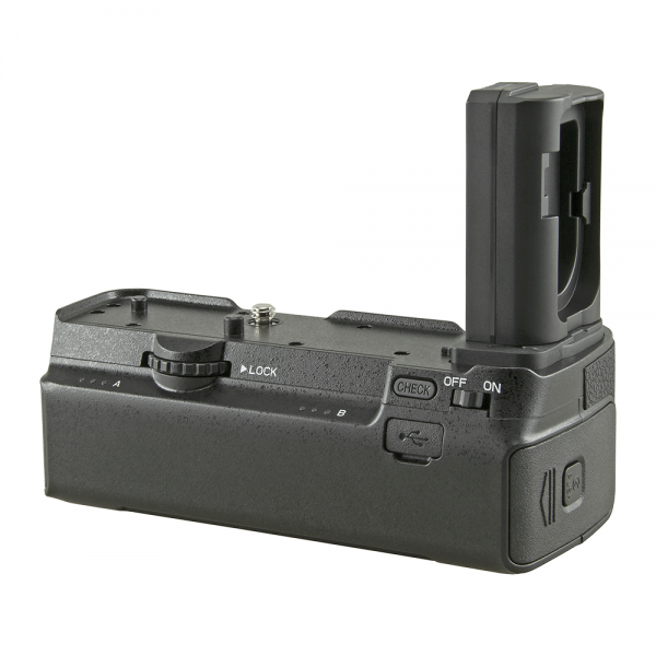 Jupio Battery Grip for Nikon Z5/Z6/Z7 (MB-N10) + 2.4 Ghz Wireless Remote Control Battery Grip for Nikon & Blackmagic Design