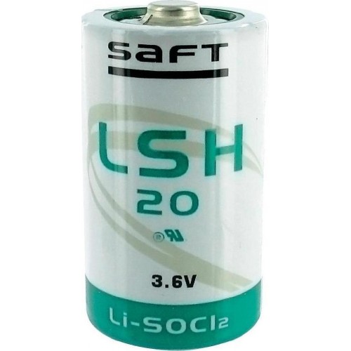 SAFT Lithium battery LSH20 R20/D 3.6V (1τμχ)