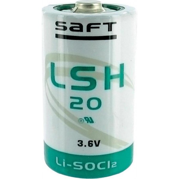 SAFT Lithium battery LSH20 R20/D 3.6V (1τμχ)