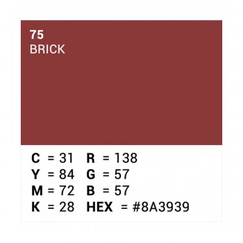 Superior Background Paper 75 Brick 2.72 x 11m Background Paper 2.72 x 11m Superior Background Paper 75 Brick 2.72 x 11m Background Paper 2.72 x 11m