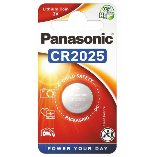 Panasonic Lithium Mini Battery CR2025 (1τμχ)