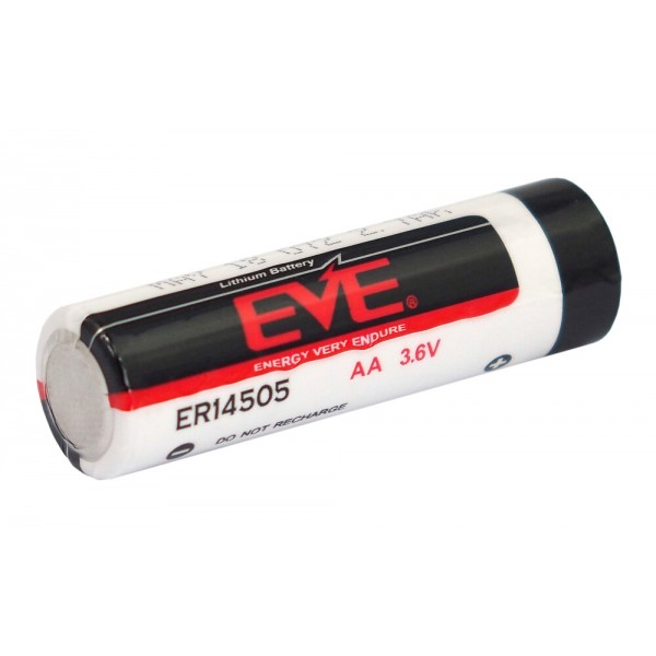Eve Μπαταρία14500 Li-socl2 3.6V AA 2700 Mah  Μπαταρίες Λιθίου