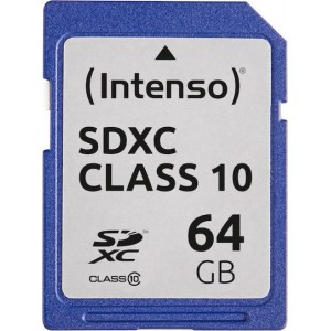 Intenso SDXC 64GB Class 10 U1 UHS-I