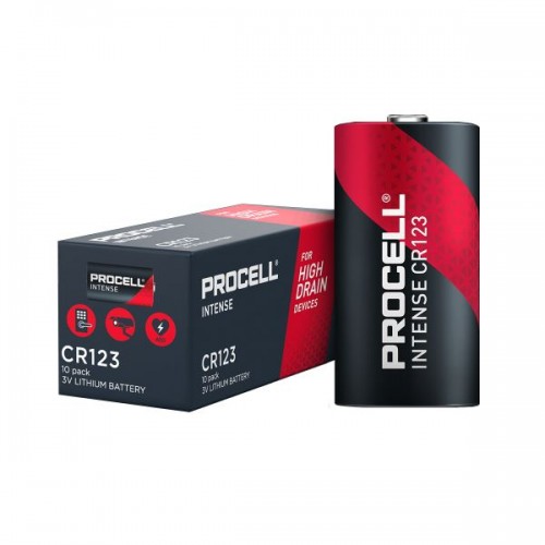 Procell Μπαταρία INTENSE Power CR123A 3V (10τμχ)