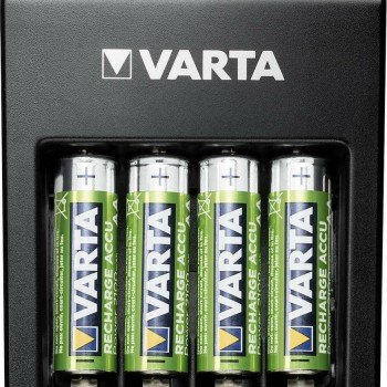 Varta LCD Pug Charger+ incl. 4 batteries 2100 mAh AA