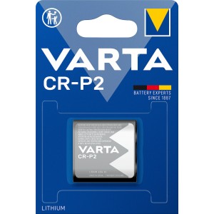 Varta Professional Lithium Μπαταρία CR-P2 6V 1τμχ
