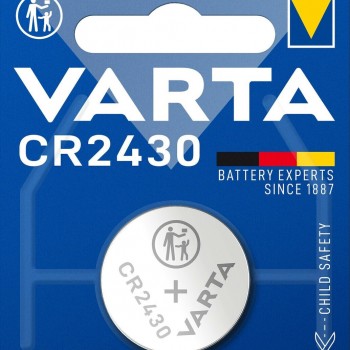 Varta Μπαταρία Λιθίου Ρολογιών CR2430 3V 1τμχ