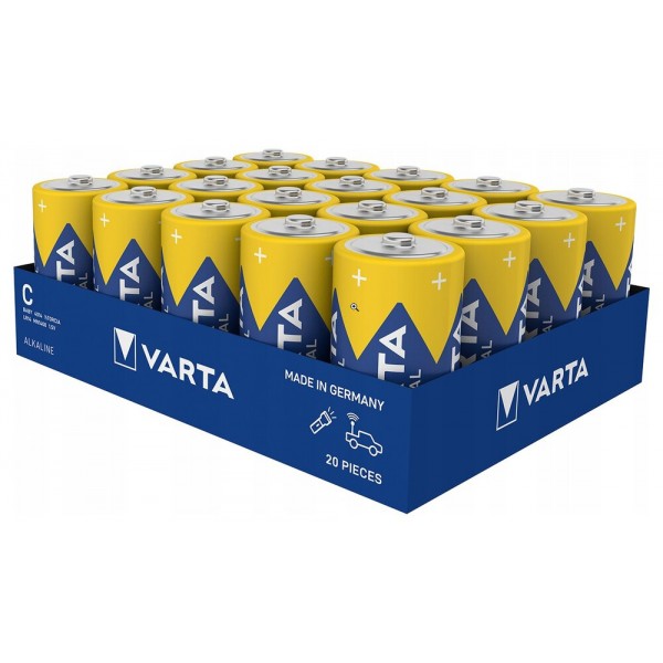 Varta Industrial Αλκαλικές Μπαταρίες C 1.5V 20τμχ Μπαταρίες Αλκαλικές