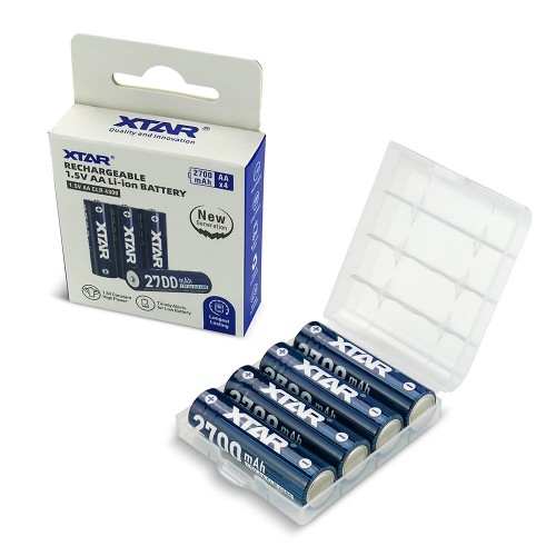 Xtar R6 / AA 1.5V Li-ion 2700mAh Battery with Protection 4τμχ