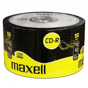 Maxell CD-R 52x 700MB 80MIN Cake Box 50τμχ