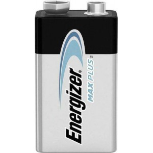 Energizer Max Plus Αλκαλική Μπαταρία 9V 1τμχ