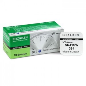 Seizaiken / SEIKO 384 / SR41SW / SR41 silver (Watch) battery 1τμχ