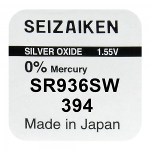 Seizaiken / SEIKO 394 / SR936SW / SR45 Silver (Watch) Battery 1τμχ