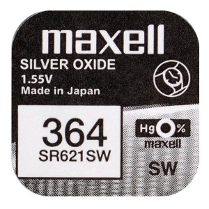 Maxell Mini Silver Battery 364/SR 621 1τμχ