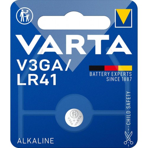 Varta Μπαταρία LR41 Alkaline 1.5V (1τμχ)