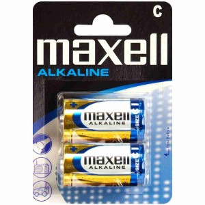 Maxell Αλκαλικές Μπαταρίες C 1.5V 2τμχ