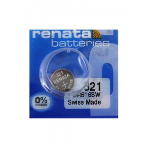 Renata mini silver battery 321 / SR616SW / SR65 1τμχ