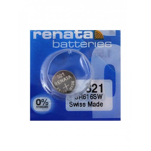 Renata mini silver battery 321 / SR616SW / SR65 1τμχ