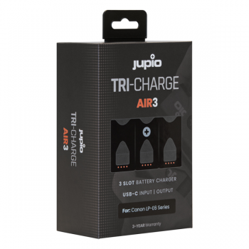 Jupio Tri-Charge AIR3 LP-E6 Series Φορτιστές Φωτογραφικών μηχανών Canon Jupio Tri-Charge AIR3 LP-E6 Series Φορτιστές Φωτογραφικών μηχανών Canon