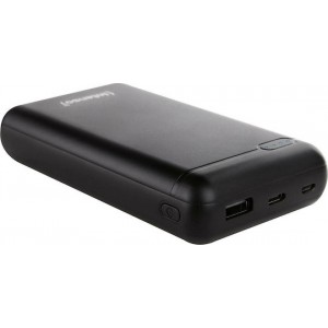 Intenso XS Power Bank 20000mAh με Θύρα USB-A και Θύρα USB-C Μαύρο