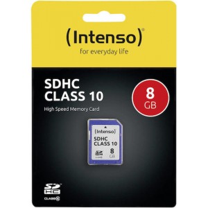Intenso SDHC 8GB Class 10 High Speed 20MB/s