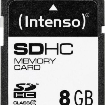 Intenso SDHC 8GB Class 10 High Speed 20MB/s SD Card Intenso SDHC 8GB Class 10 High Speed 20MB/s SD Card