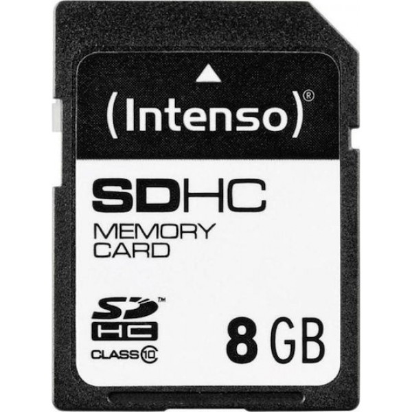 Intenso SDHC 8GB Class 10 High Speed 20MB/s SD Card Intenso SDHC 8GB Class 10 High Speed 20MB/s SD Card