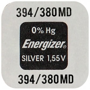 Energizer mini silver battery 394 / 380 / SR936SW / SR936W / SR45 1τμχ