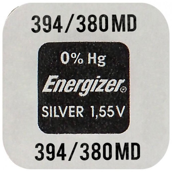 Energizer mini silver battery 394 / 380 / SR936SW / SR936W / SR45 1τμχ