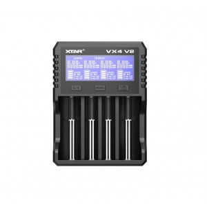 XTAR Vx4 Battery Charger for Li-ion 1.5V / 3.6 / 3.7V / Ni-MH 1.2V batteries